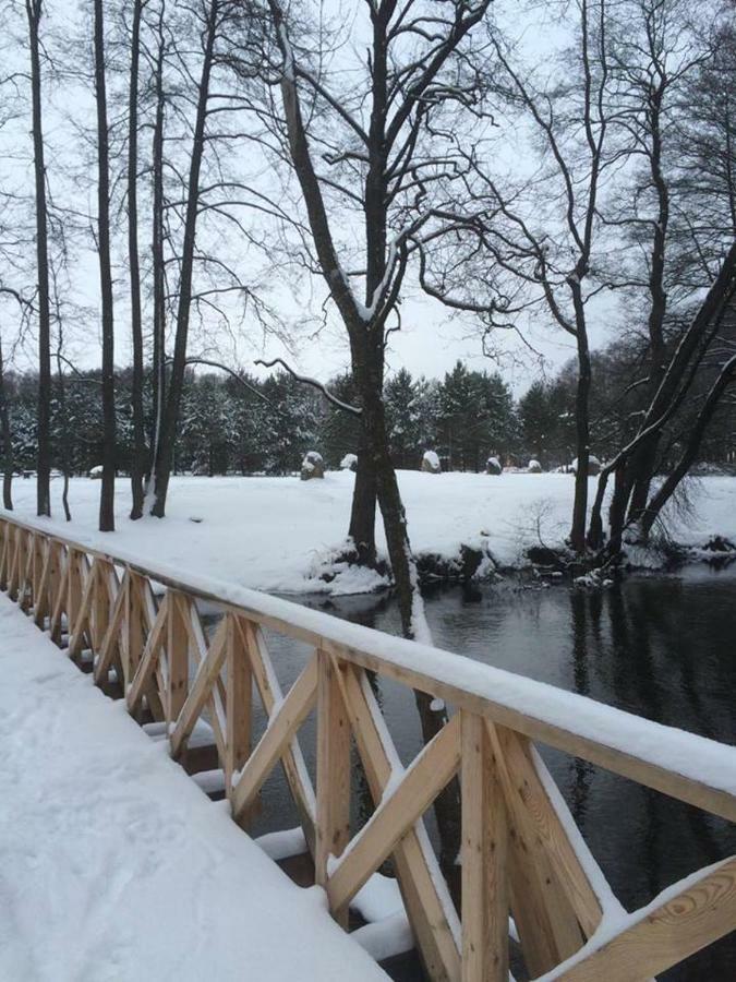 Вилла Baidarininku Vila Pas Kazimiera Kaltanenai Экстерьер фото